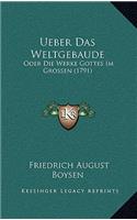Ueber Das Weltgebaude