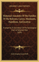 Historical Anecdotes Of The Families Of The Boleynes, Careys, Mordaunts, Hamiltons, And Jocelyns