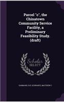 Parcel C, the Chinatown Community Service Facility, a Preliminary Feasibility Study. (Draft)