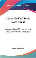 Leonardo Da Vinci's Note-Books