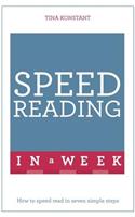 Speed Reading in a Week: Teach Yourself