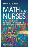 Math for Nurses: A Pocket Guide to Dosage Calculation and Drug Preparation