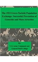 The 1923 Greco-Turkish Population Exchange