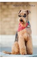 Airedale Terrier 5th Notebook Record Journal, Diary, Special Memories, To Do List, Academic Notepad, and Much More