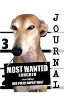 Most Wanted Lurcher Journal: Diary Notebook