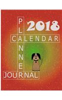 2018 Calendar, Planner, Journal