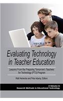 Evaluating Technology in Teacher Education