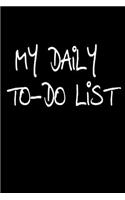 My Daily To-Do List