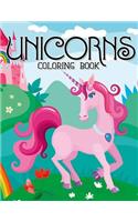 Unicorn Coloring Book: My Little Pony Coloring Book. 8.5" x 11" - 50 pages.