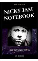Nicky Jam Notebook