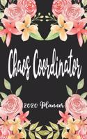 Chaos Coordinator 2020 Planner: 6x9 Weekly Planner Scheduler Organizer - Also Includes Monthly View Dot Grids Habit Tracker Hexagram & Sketch Pages For Each Month!