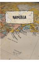 Namibia: Ruled Travel Diary Notebook or Journey Journal - Lined Trip Pocketbook for Men and Women with Lines
