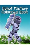 Robot Factory Colouring Book