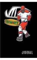 Journal: Hockey Journal Notebook