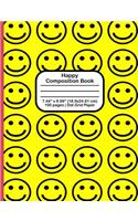 Happy Composition Book