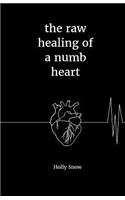 The raw healing of a numb heart