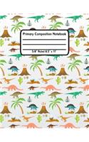 Primary Composition Notebook: Draw And Write Journal Picture Space Grades K-2