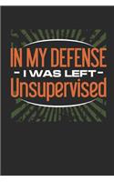 Journal: In My Defense I Was Left Unsupervised