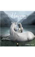 Unicorns by Anne Stokes Wall Calendar 2019 (Art Calendar)