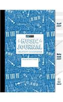 Music Journal and Creativity Kickstarter (Blue)