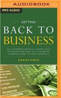 Getting Back to Business
