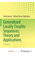 Generalized Locally Toeplitz Sequences