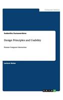 Design Principles and Usability