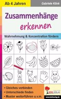 Zusammenhange erkennen: Wahrnehmung & Konzentration fordern