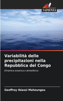 Variabilità delle precipitazioni nella Repubblica del Congo