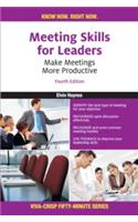 50 Minutes: Meeting Skills For Leaders, 4/e