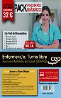 PACK AHORRO BASICO. Enfermero/a. Turno libre. Servicio Madrileno de Salud (SERMAS). (Incluye Temarios Vol. I, II, III y IV, Test y Simulacros)