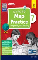 Oxford Map Practice Book 7 | Geography and History | As per NCF 2023