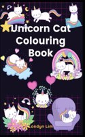Unicorn Cat Colouring Book