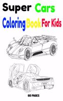 Super Cars Coloring Book For Kids