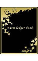 Farm Ledger Book