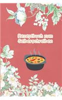 Rezeptbuch zum selberschreiben