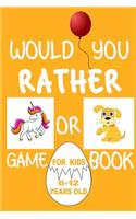 Would You Rather Game Book
