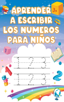 Aprender a Escribir Los Números Para Niños: Libro de práctica de escritura de números para niños, libro de trazado de números para preescolares, libro de práctica de escritura, (libro de activ