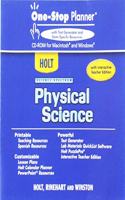 Holt Science Spectrum: Physical Science: One-Stop Planner with Test Generator and State-Specific Resources CD-ROM