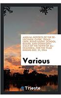 Annual Reports of the Selectmen, Clerk, Treasurer, Road Agent, School Board, and Other Officials of the Town of Alexandria, for the Year Ending Dec. 31, 1944