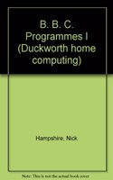 B. B. C. Programmes I