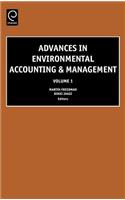 Advances in Environmental Accounting and Management