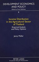 Income Distribution in the Agricultural Sector of Thailand
