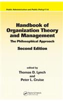 Handbook of Organization Theory and Management