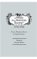 Music in American Society