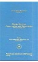 Energy Sources Conservation and Renewables 1985