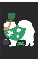 Chow Chow Notebook - St. Patrick's Day Gift for Chow Chow Lovers - Chow Chow Journal