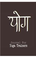 Journal for Yoga Trainers