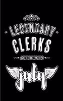 Legendary Clerks are born in July