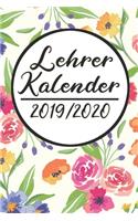 Lehrer Kalender 2019 / 2020: Lehrerkalender 2019 2020 - Lehrerplaner A5, Lehrernotizen & Lehrernotizbuch für den Schulanfang